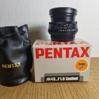 PENTAX smc FA 43mm f/1.9 Limited nero