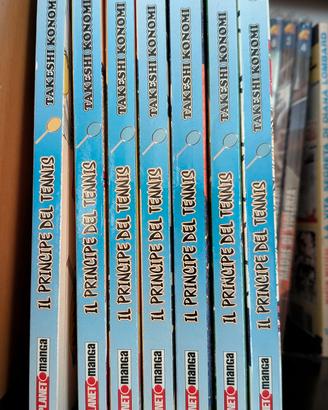 Manga Il Principe del Tennis 1-7