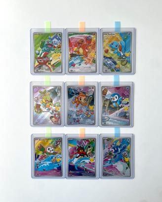 Pokemon Primi Compagni FULL Set Starter Completo