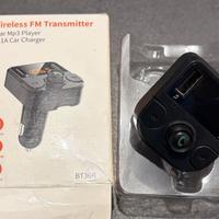 Caricatore Trasmettitore FM MP3 Vivavoce Bluetooth
