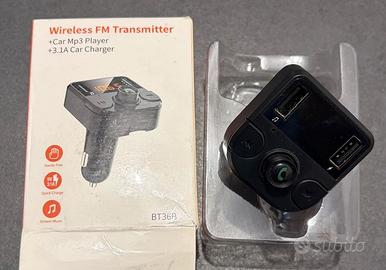 Caricatore Trasmettitore FM MP3 Vivavoce Bluetooth