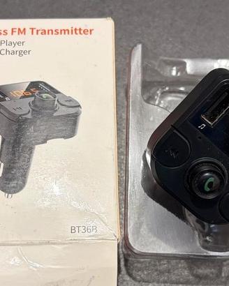 Caricatore Trasmettitore FM MP3 Vivavoce Bluetooth