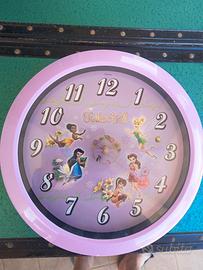 orologio da parete bambina 