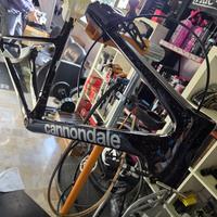 Telaio Cannondale SuperSixEvo Hi Mod+manubrio Momo