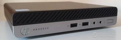 HP Mini PC ProDesk 400 G3 CPU I5-7500 RAM 16GB