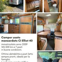 Camper usato ma tenuto molto bene