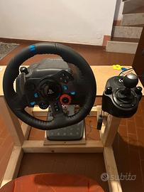 Simulatore di guida logitech g29 playstation ps