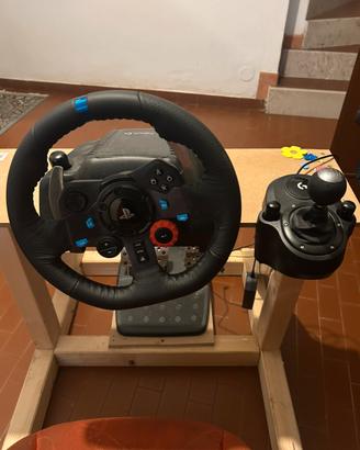 Simulatore di guida logitech g29 playstation ps