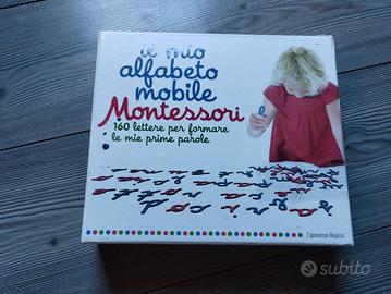 Gioco Alfabeto mobile Montessori