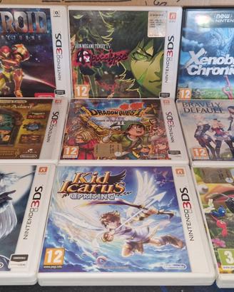 NINTENDO DS e 3DS GIOCHI ORIGINALI COMPLETI ITA