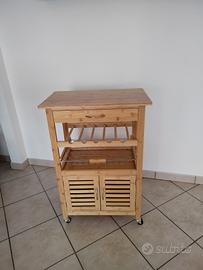 CARRELLO IN BAMBÙ 