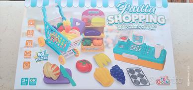Carrello Spesa Frutta Gioco Bambini 59 Pezzi