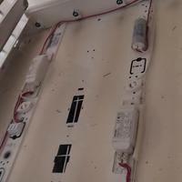 reattore elettr.+condensatore+cablaggio+pannello