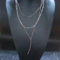 Choker Artigianale a 3 Fili in Perline di Conteria