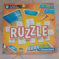 Gioco da tavolo "Ruzzle" Clementoni, mai usato