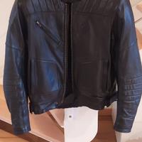 Giacca moto in pelle Hevik tg M