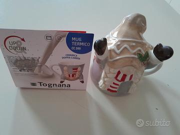 Tazza termica Tognana con design natalizio.