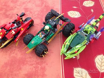 Lego Ninjago: 3 veicoli con personaggio