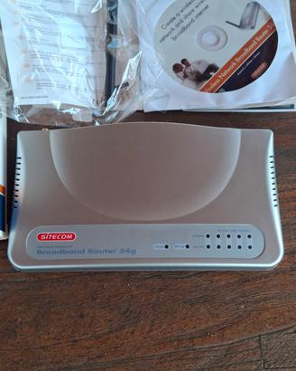 Router Sitecom Wireless Broadband 54g


