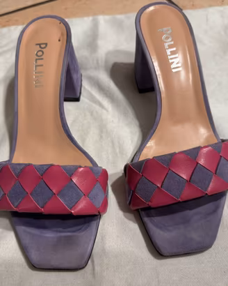 Sandali con tacco n. 36 - Originali linea Pollini