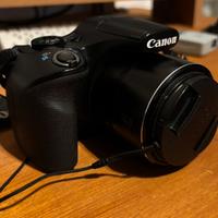 Canon PowerShot SX520 HS + custodia + SD + scatola