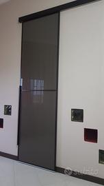 porta scorrevole con binario
