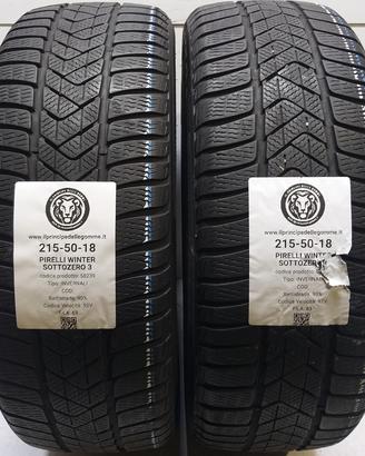 2 GOMME 215 50 18 PIRELLI A58239