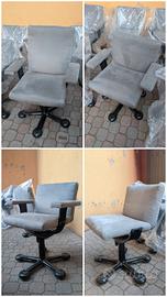 Poltrone ufficio 8pz Molteni Mix Afra Tobia Scarpa