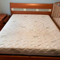 Contorno letto + comodini + Materasso + rete