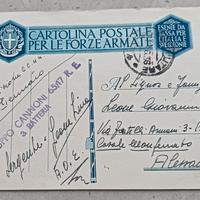 cartoline postali franchigia 1°-2° guerra mondiale