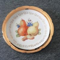 Piatto decorato vintage in porcellana Bavaria 44
