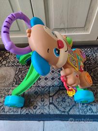 Fisher -Price cagnolino primi passi spingibile