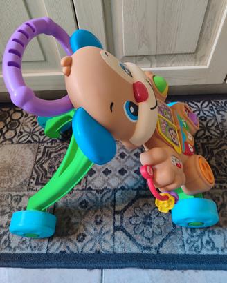 Fisher -Price cagnolino primi passi spingibile