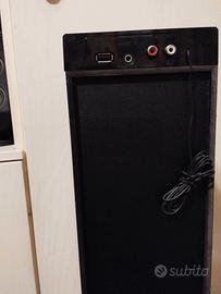 cassa a colonna per casa blothooth con porta USB 
