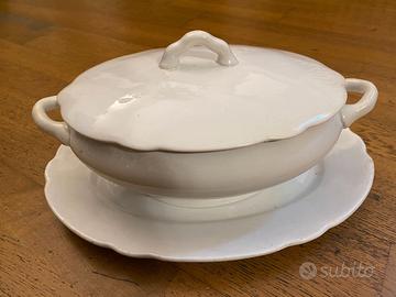 Richard Ginori Vaso Zuppiera Ceramica Porcellana