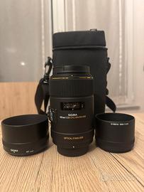 Sigma 105 mm f/2.8 Macro Nikon F – come nuovo