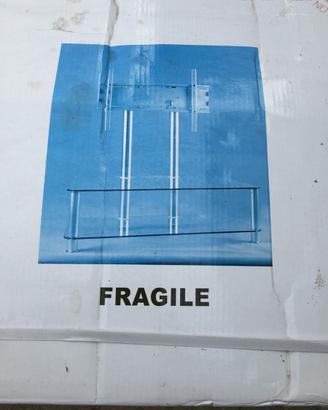 Mobile porta Tv in cristallo