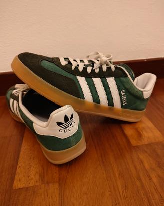Adidas x Gucci Gazzelle green white EU 44