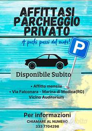 Parcheggio Marina di Modica