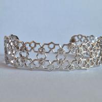 Braccialetto marca "Stroili Oro", color argento