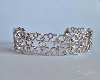 Braccialetto marca "Stroili Oro", color argento