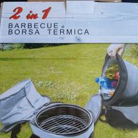 BARBECUE E BORSA TERMICA 2 IN 1