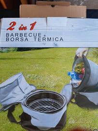 BARBECUE E BORSA TERMICA 2 IN 1