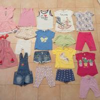 Set abbigliamento estivo bimba (2-3 anni)