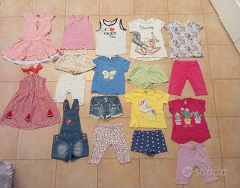Set abbigliamento estivo bimba (2-3 anni)