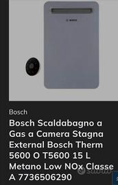scaldabagno a gpl