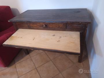 tavolo/scrivania rustico antico 