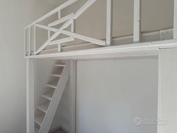 Soppalco  letto a soppalco