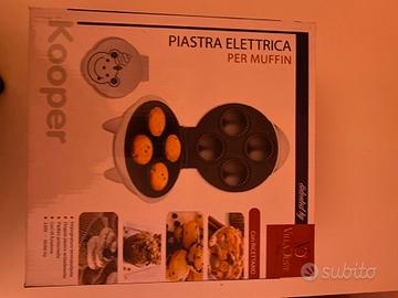 Piastra elettrica per muffin kooper
