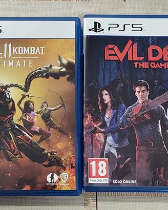 2 giochi originali per PlayStation 5.